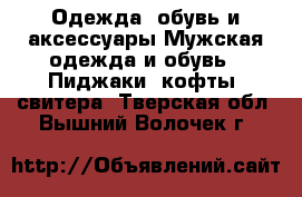 Одежда, обувь и аксессуары Мужская одежда и обувь - Пиджаки, кофты, свитера. Тверская обл.,Вышний Волочек г.